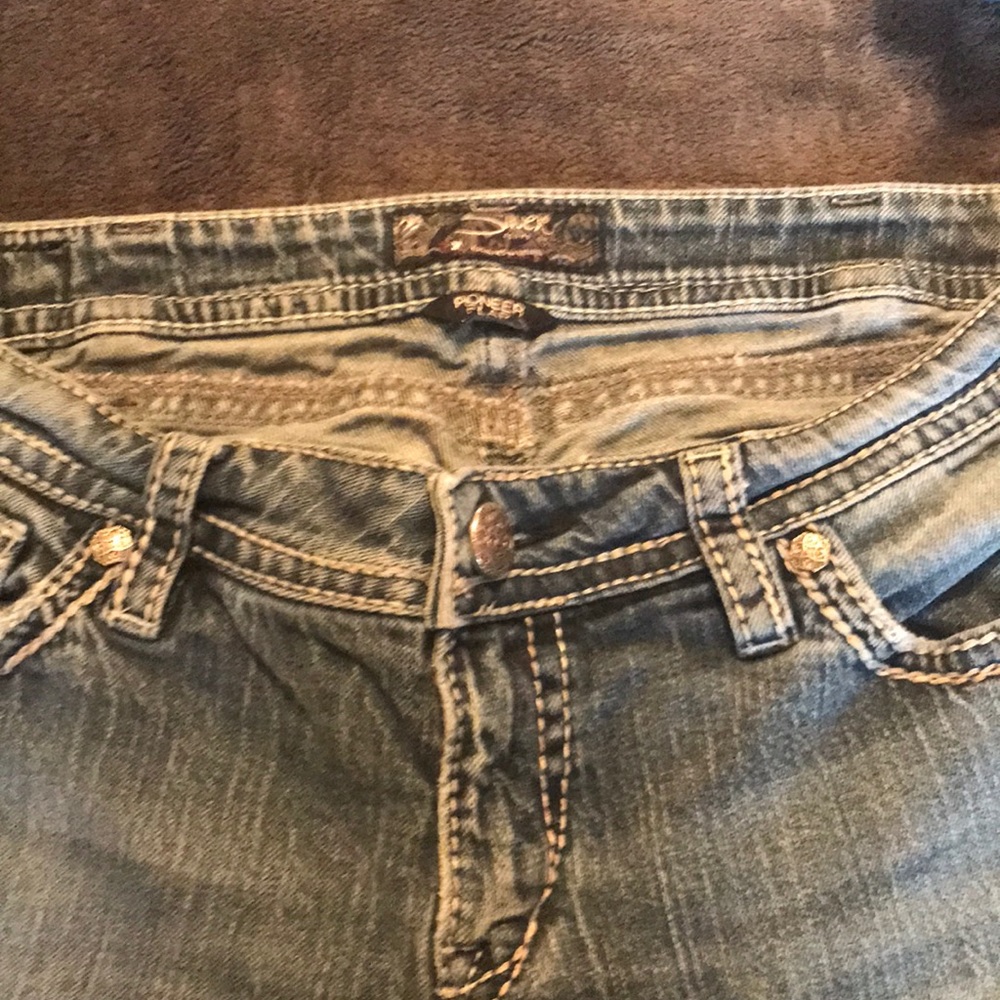 Silver jeans